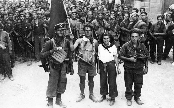La lucha de la resistencia fue clave para liberar a Italia.