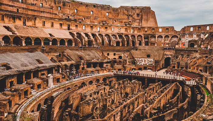 La iniciativa ofrece la posibilidad de visitar sitios como el Coliseo, en la ciudad eterna.