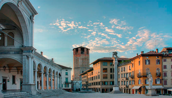 Udine, en Friuli-Venezia Giuli, quedó en el podio de la encuesta.
